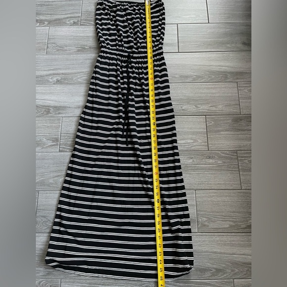 J. Crew Strapless Maxi Striped Dress, Amie Style, with pockets, Size XXS!•Boho - Picture 13 of 15